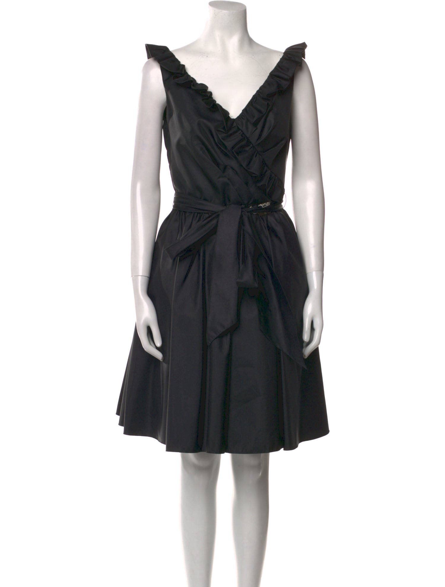 Morilee by Madeline Gardner V-Neck Knee-Length Dress