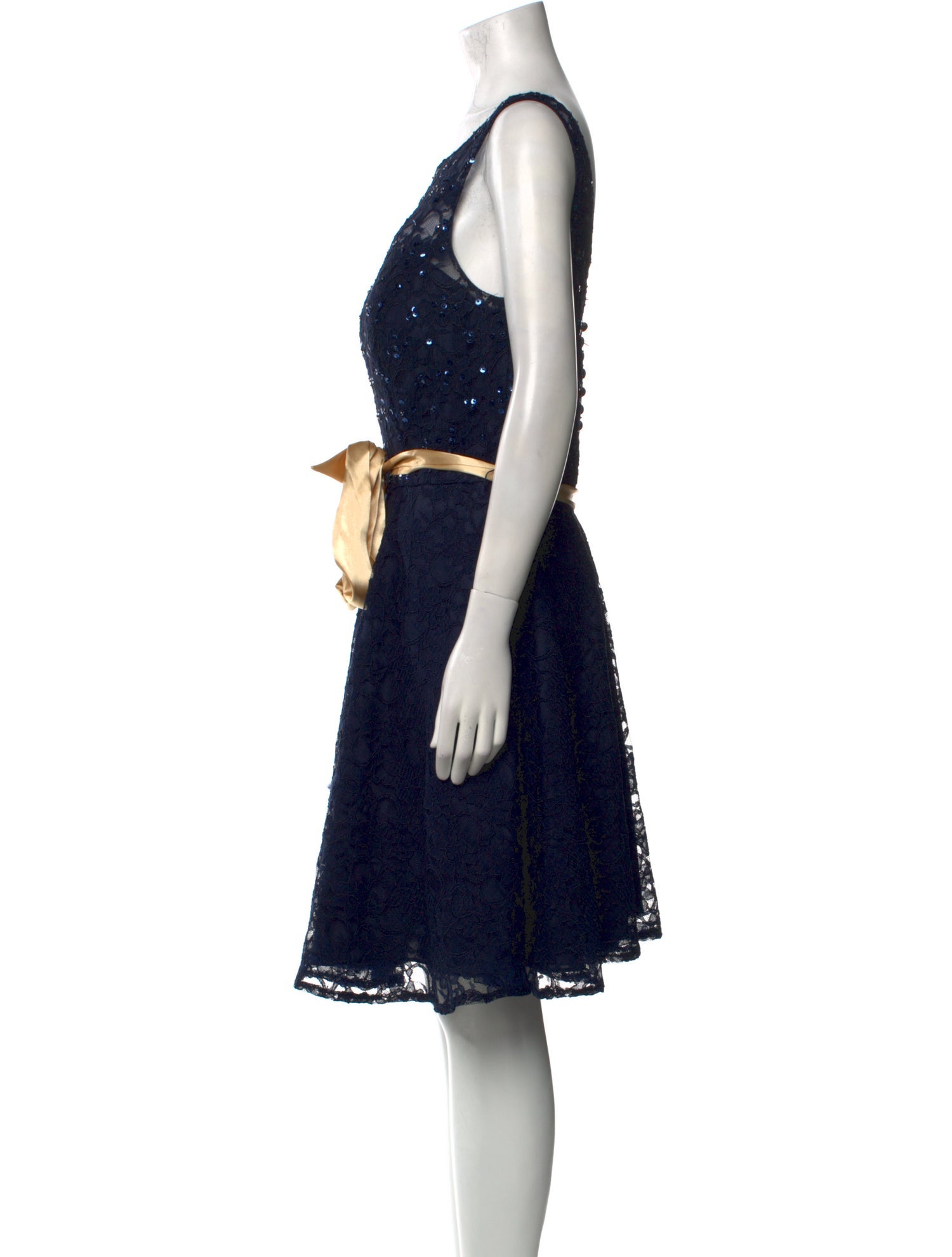 Morilee by Madeline Gardner Printed Knee-Length Dress