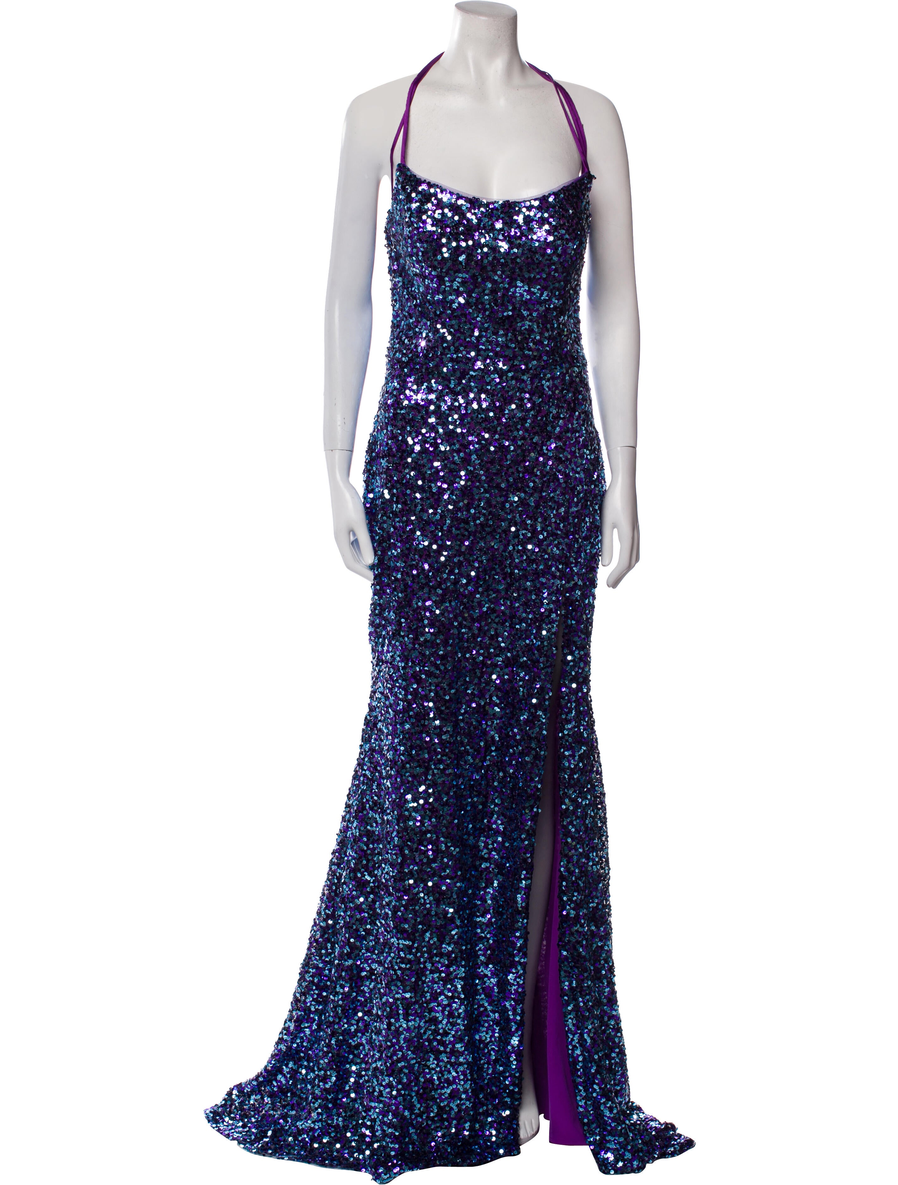 Morilee by Madeline Gardner Halterneck Long Dress