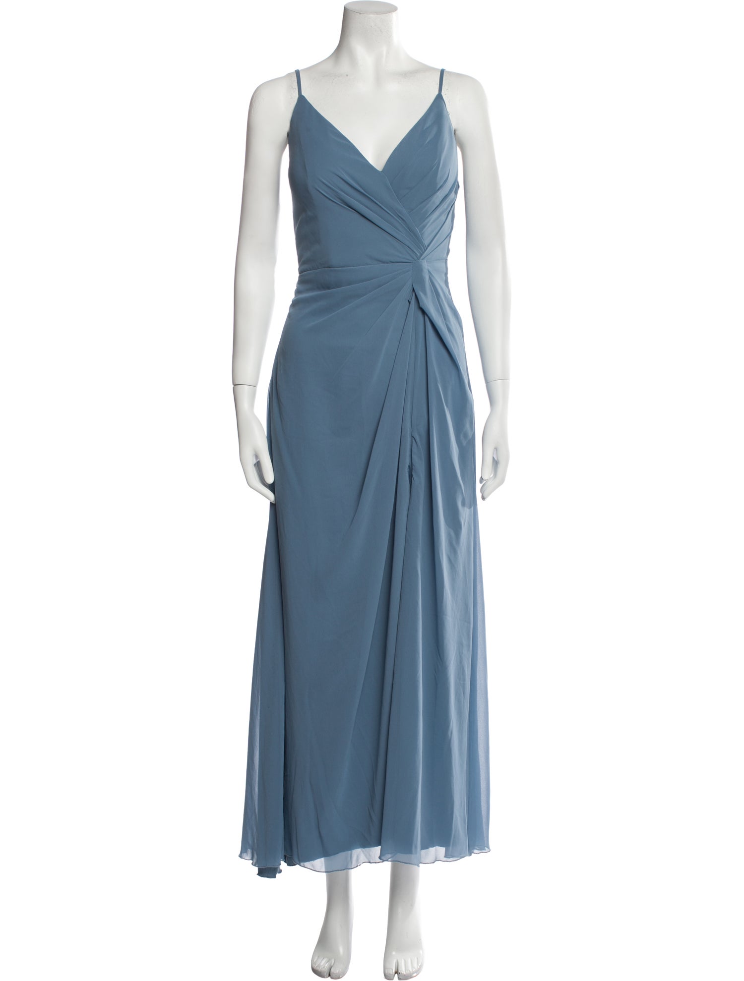 Morilee by Madeline Gardner V-Neck Long Dress