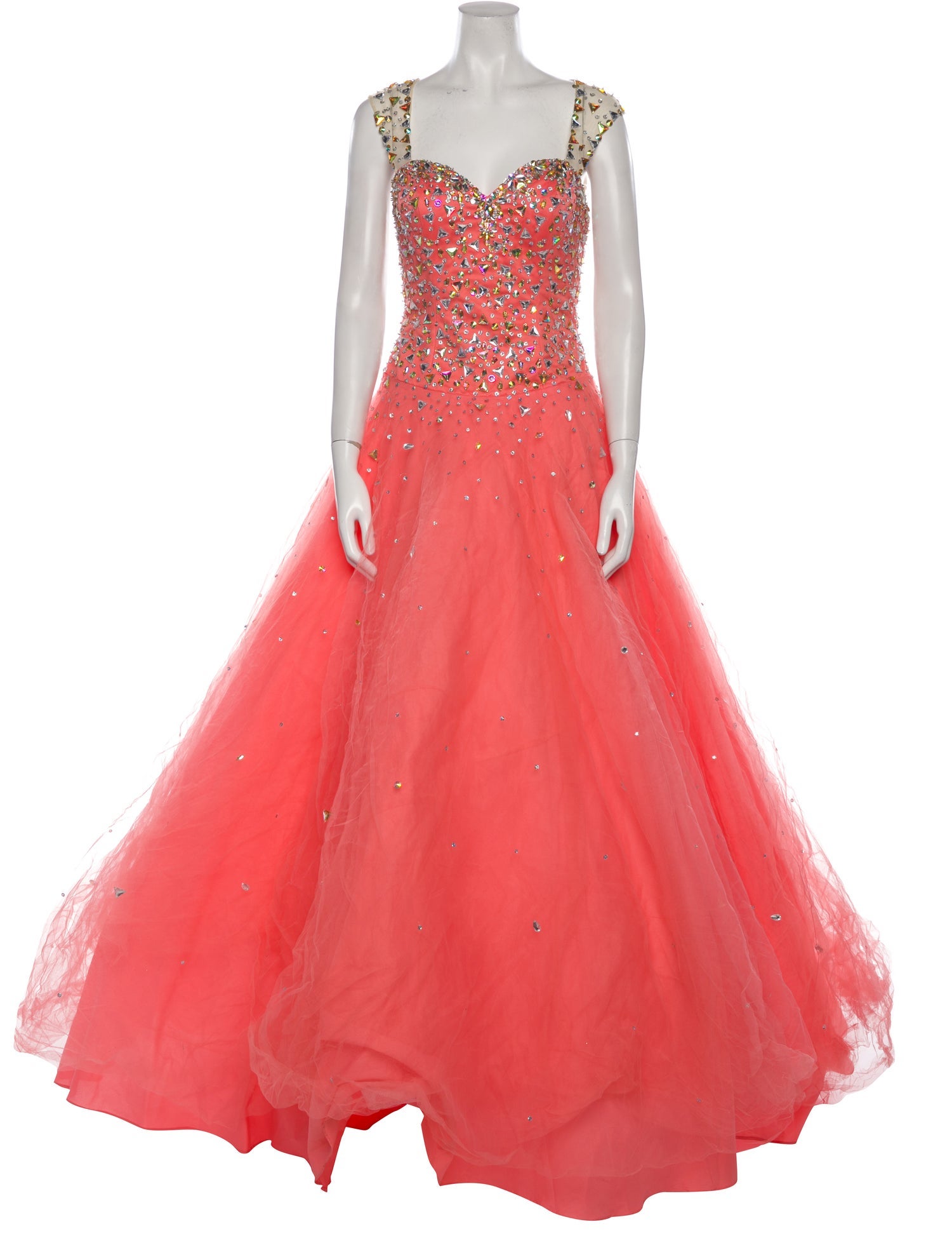 Morilee by Madeline Gardner Square Neckline Long Dress