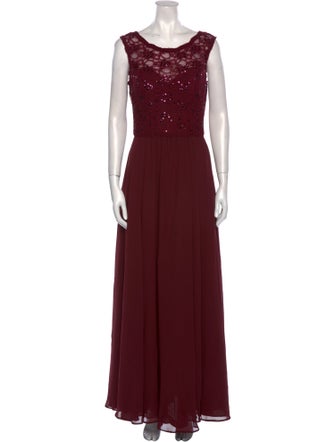 Morilee by Madeline Gardner Scoop Neck Long Dress