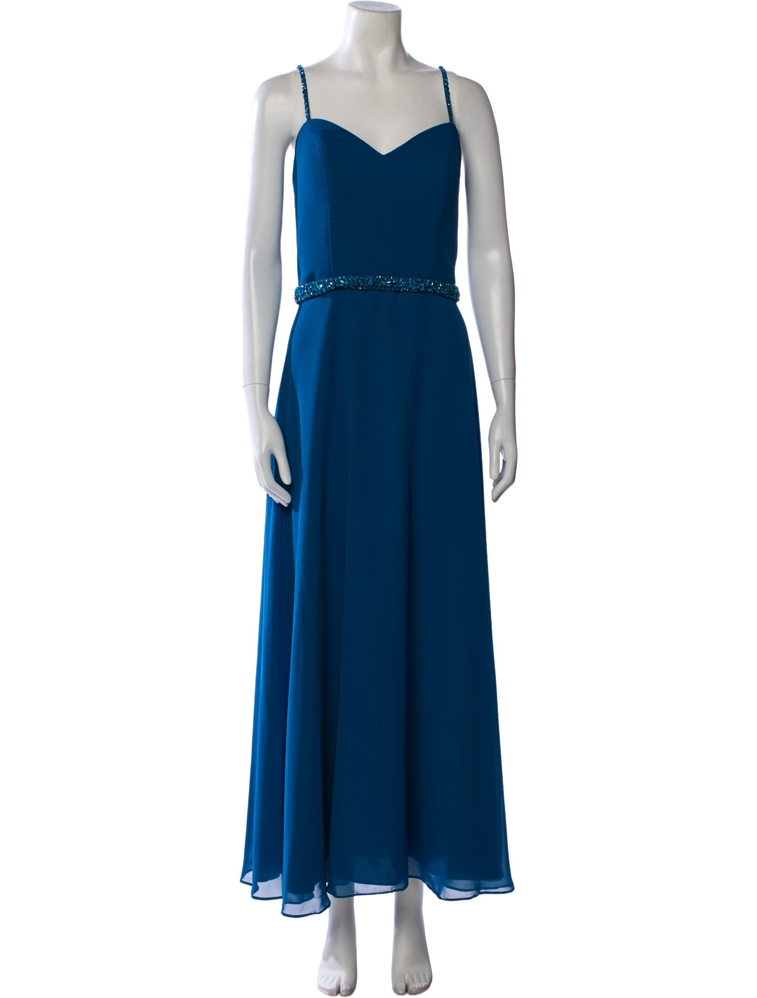 Morilee by Madeline Gardner V-Neck Long Dress