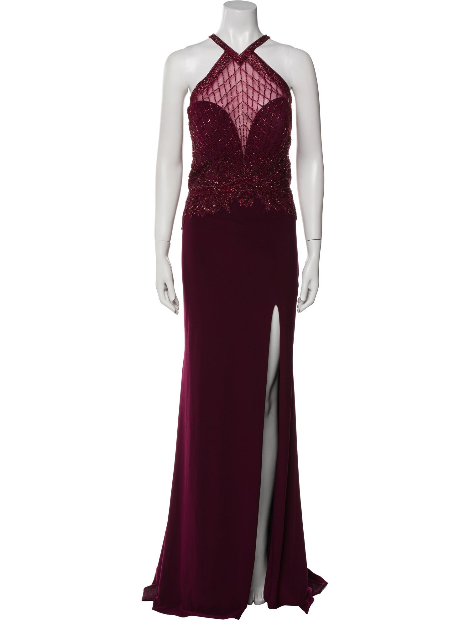 Morilee by Madeline Gardner Halterneck Long Dress