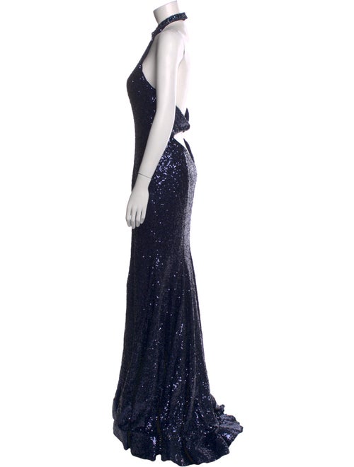 Morilee by Madeline Gardner Halterneck Long Dress