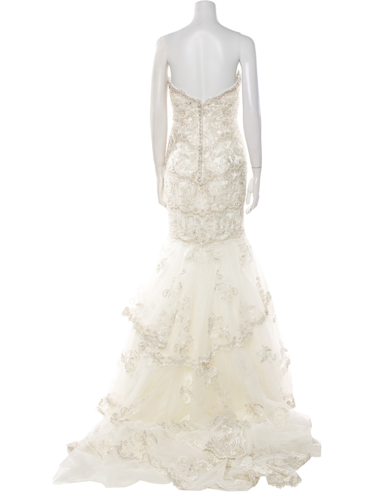 Morilee by Madeline Gardner Lace Pattern Long Dress