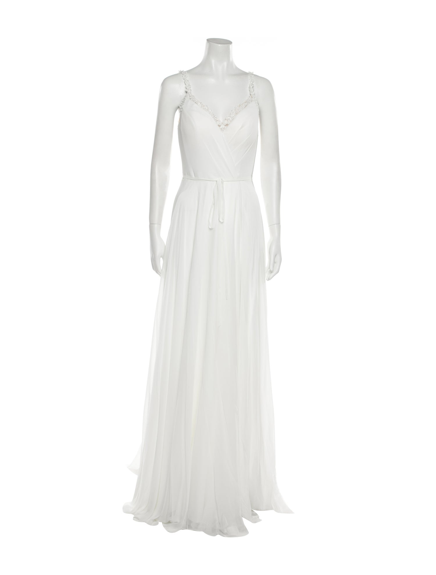 Morilee by Madeline Gardner V-Neck Long Dress w/ Tags