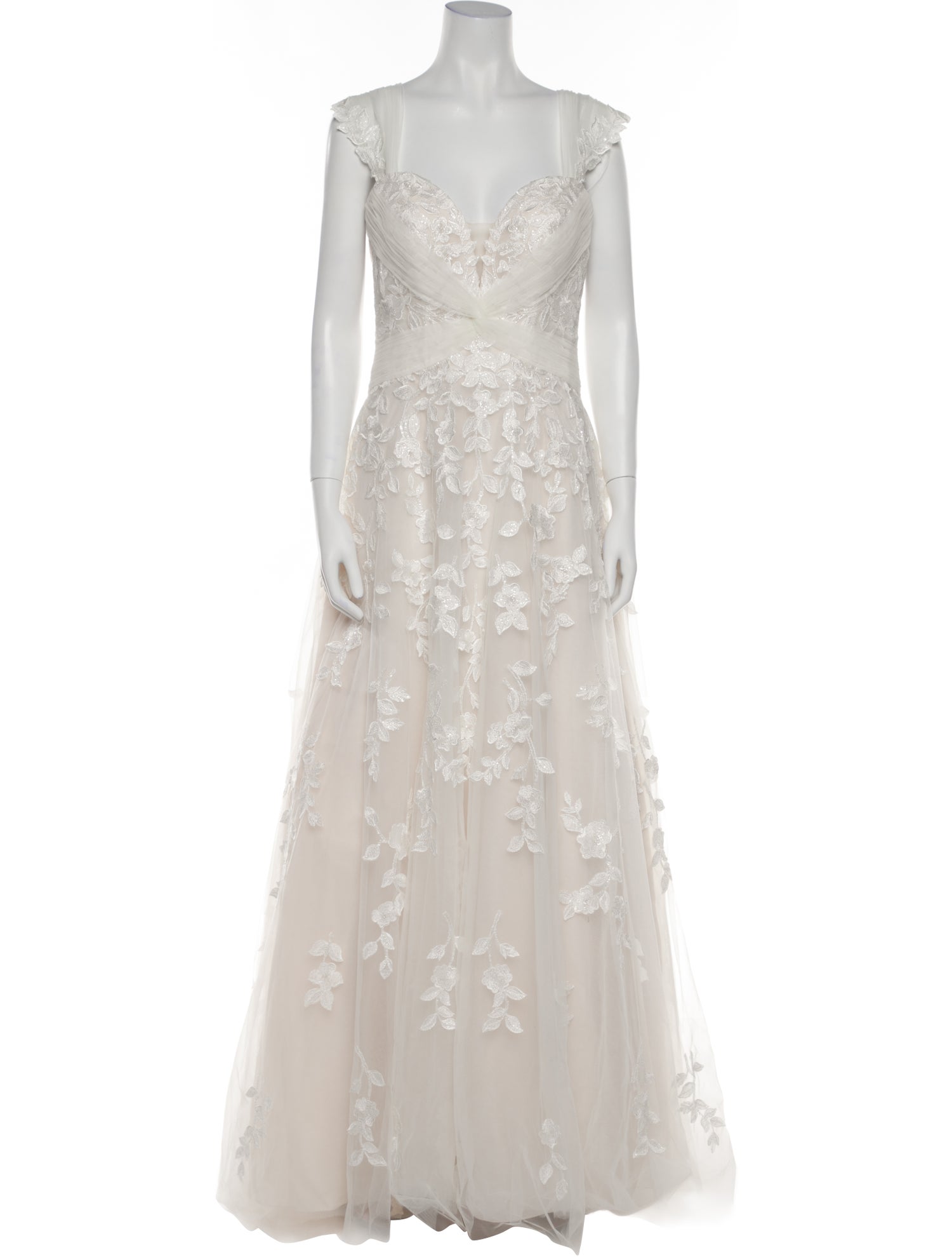 Morilee by Madeline Gardner Lace Long Dress w/ Tags