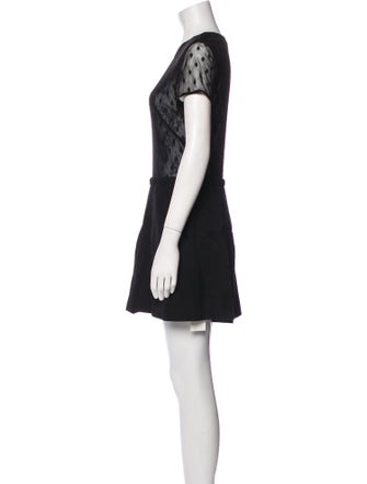 Morilee by Madeline Gardner Crew Neck Mini Dress