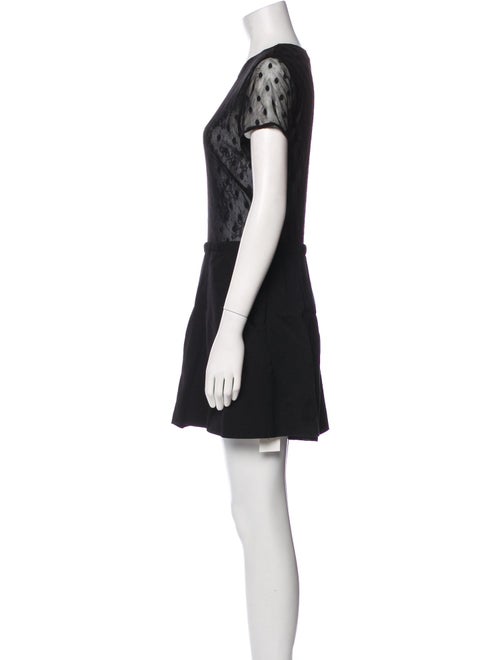 Morilee by Madeline Gardner Crew Neck Mini Dress