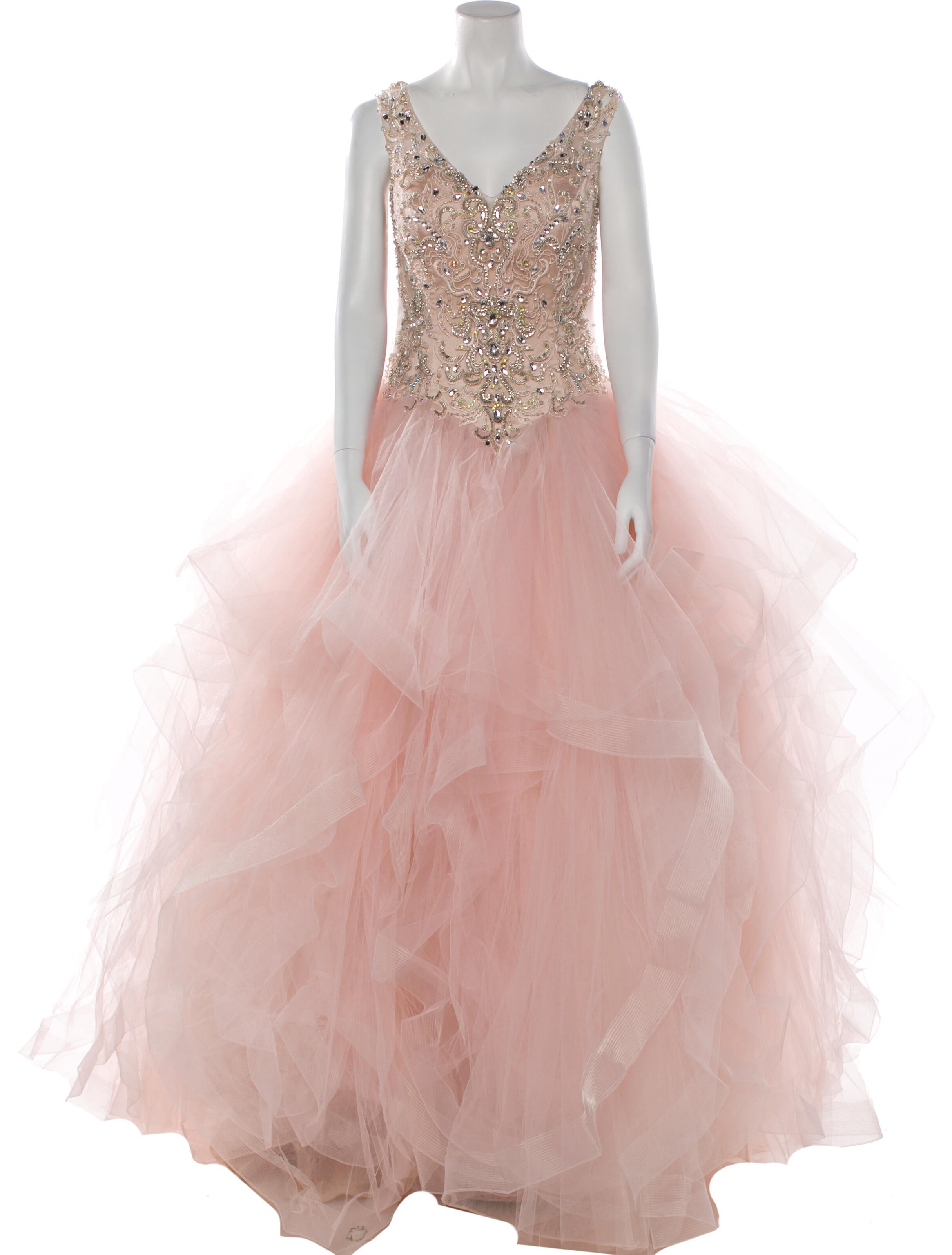 Morilee by Madeline Gardner Patterned Long Dress