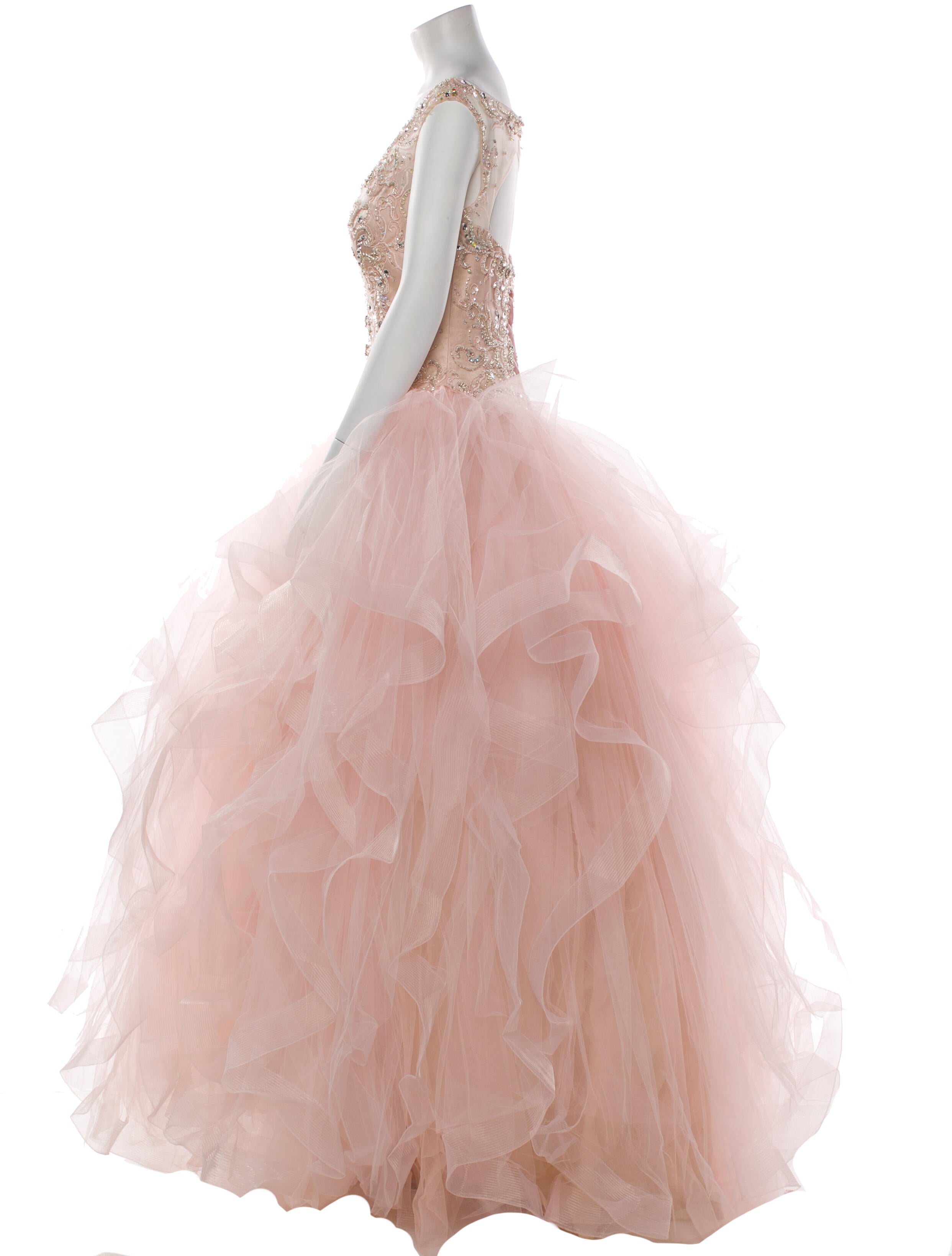 Morilee by Madeline Gardner Patterned Long Dress