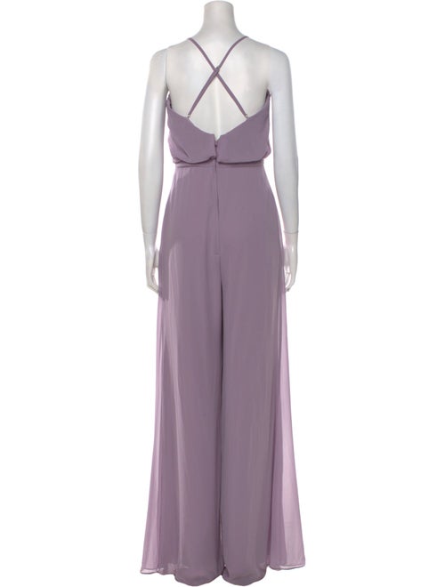 Morilee by Madeline Gardner V-Neck Jumpsuit