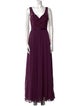 Morilee by Madeline Gardner V-Neck Long Dress