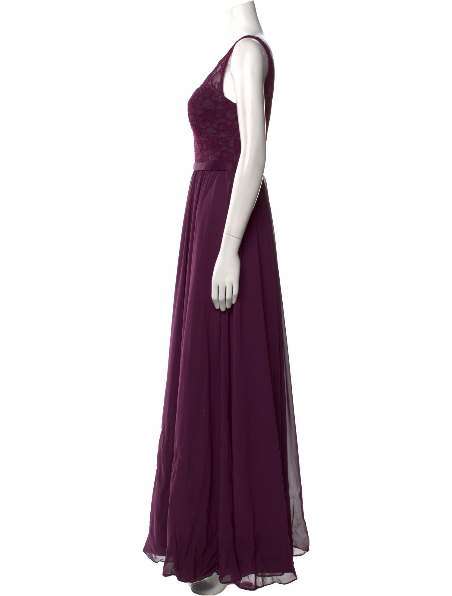 Morilee by Madeline Gardner V-Neck Long Dress
