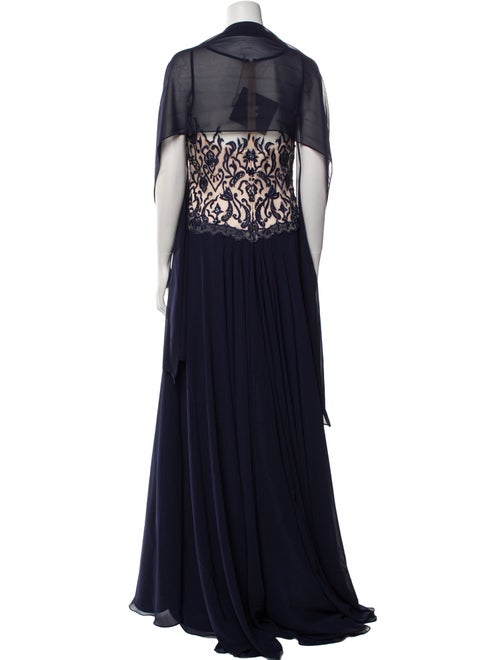 Morilee by Madeline Gardner Lace Pattern Long Dress