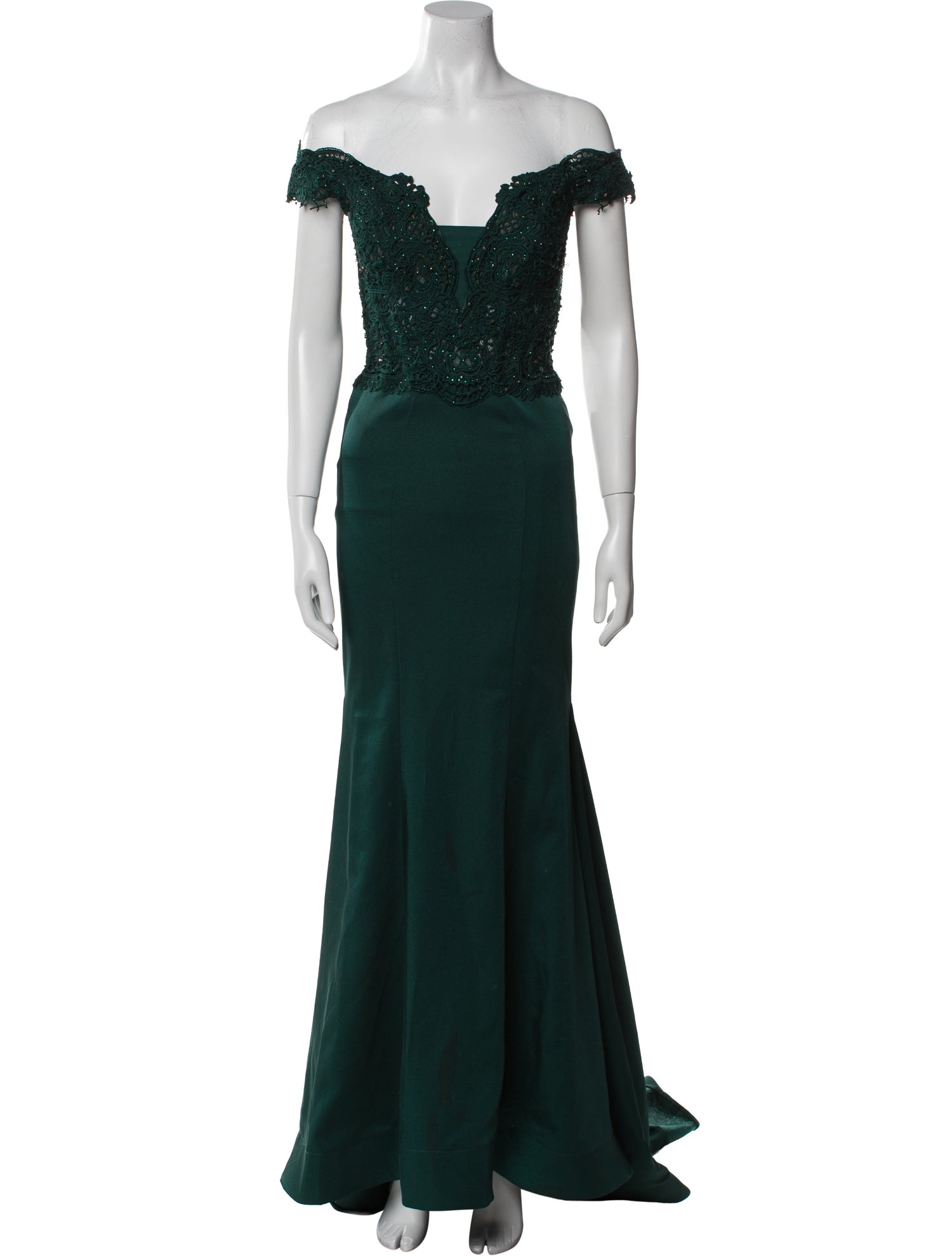 Morilee by Madeline Gardner Off-The-Shoulder Long Dress