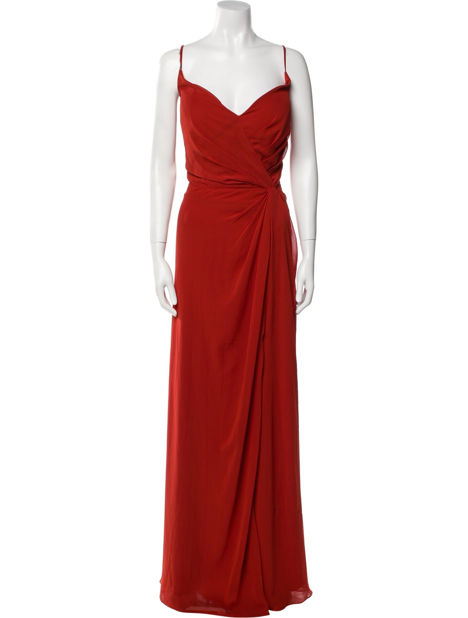 Morilee by Madeline Gardner V-Neck Long Dress