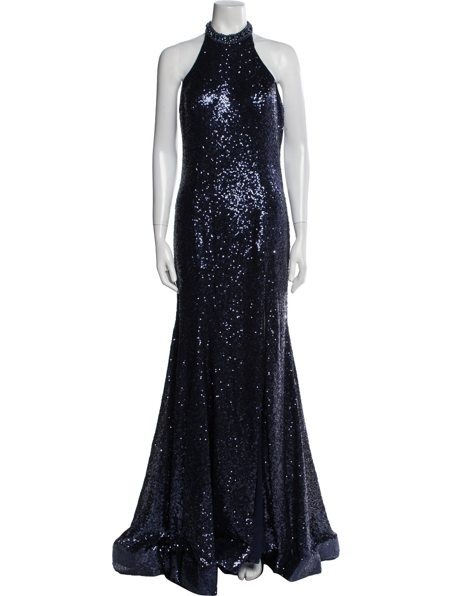 Morilee by Madeline Gardner Halterneck Long Dress