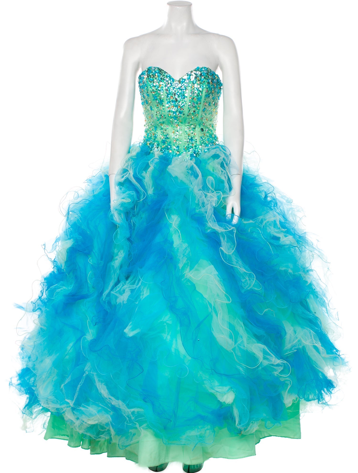 Morilee by Madeline Gardner Lace Pattern Long Dress