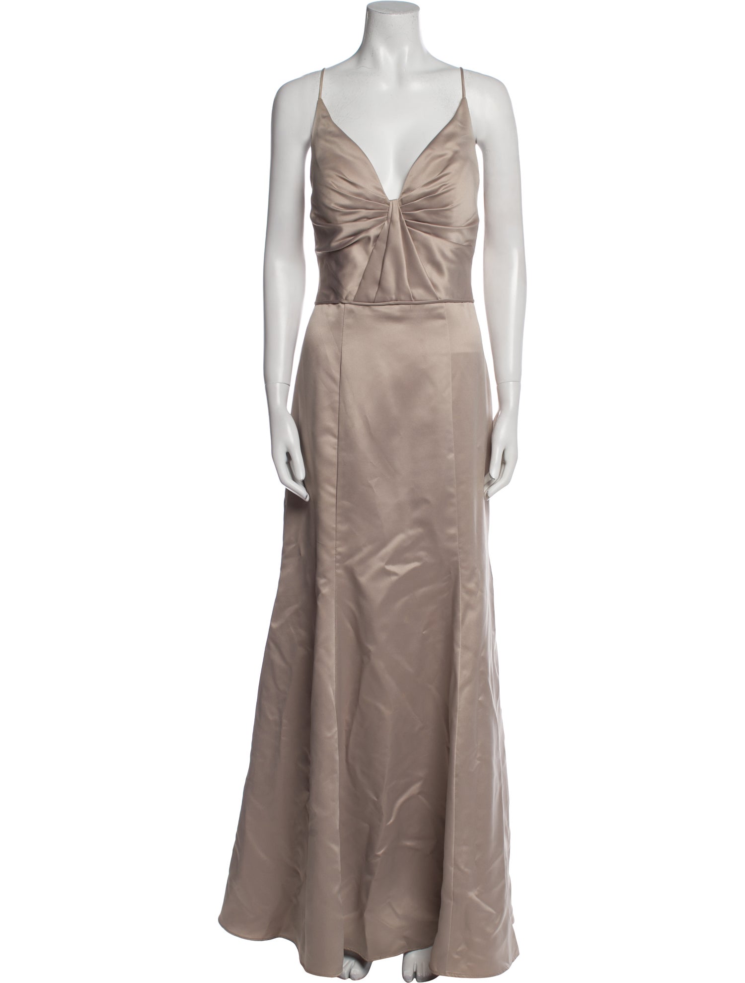 Morilee by Madeline Gardner V-Neck Long Dress