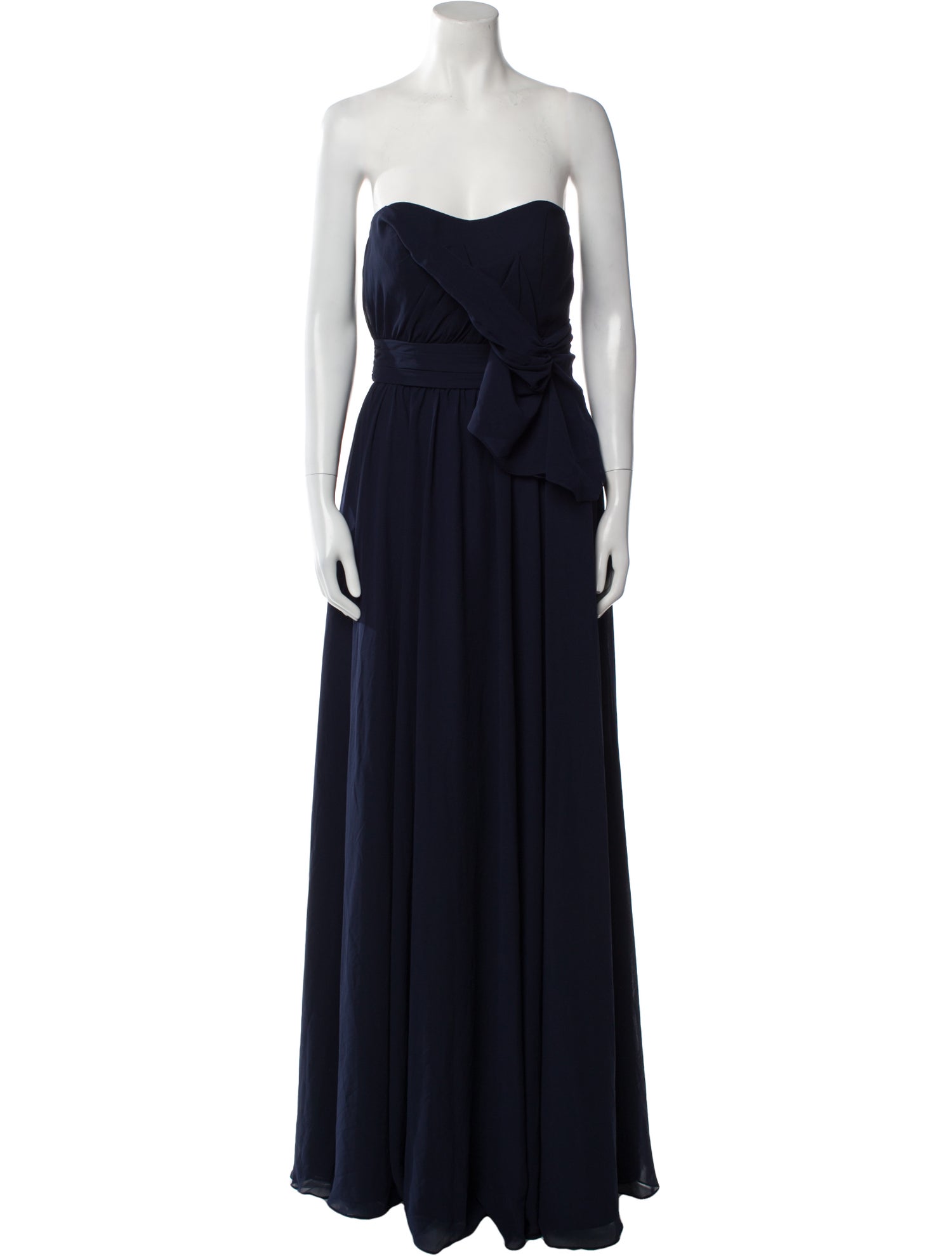 Morilee by Madeline Gardner Strapless Long Dress w/ Tags