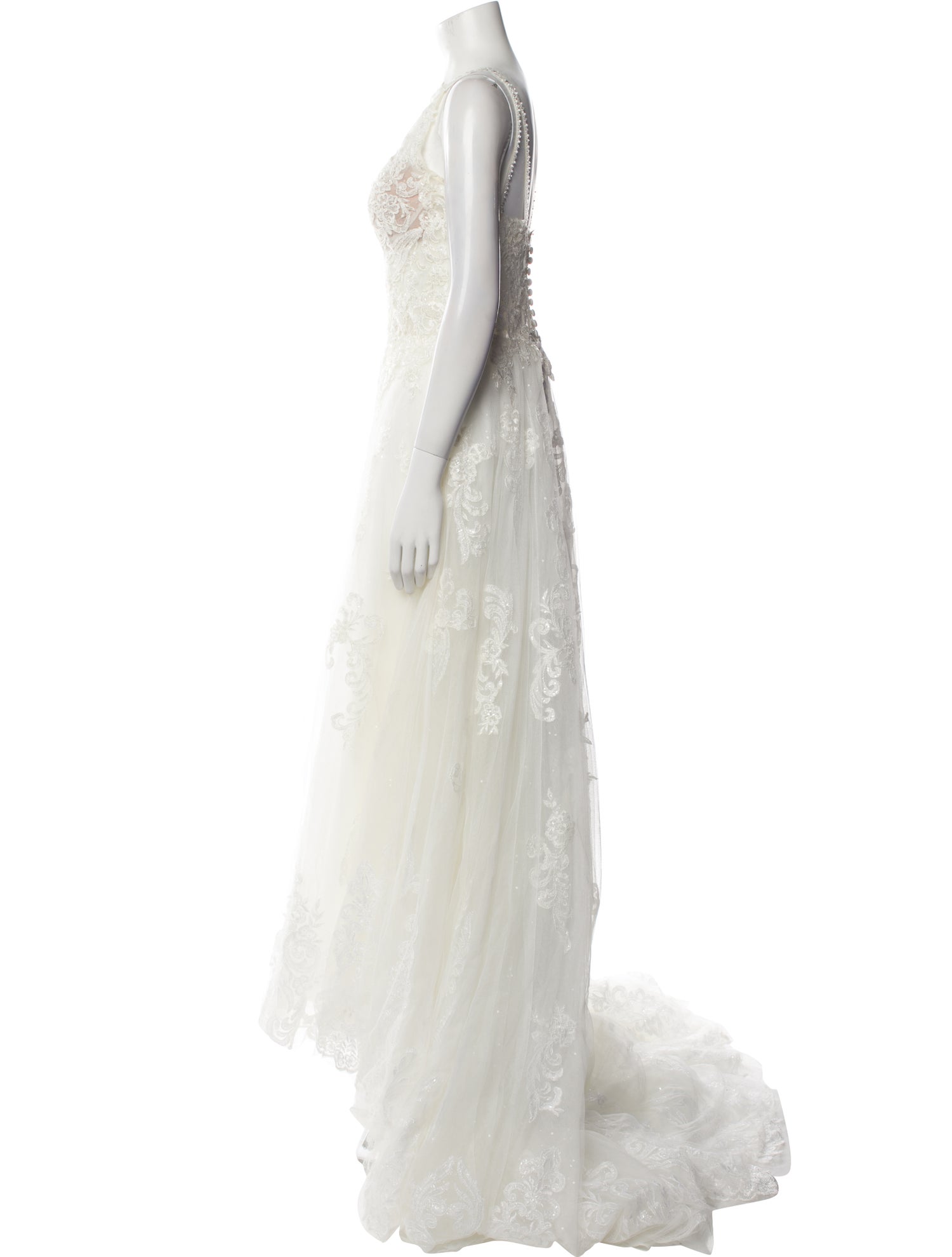 Morilee by Madeline Gardner Mesh Accents Long Skirt