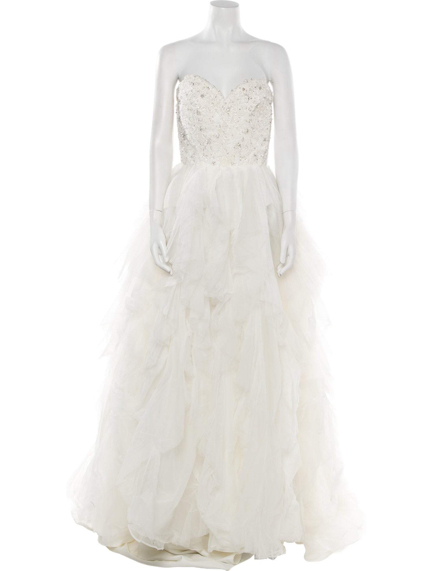 Morilee by Madeline Gardner Strapless Long Dress