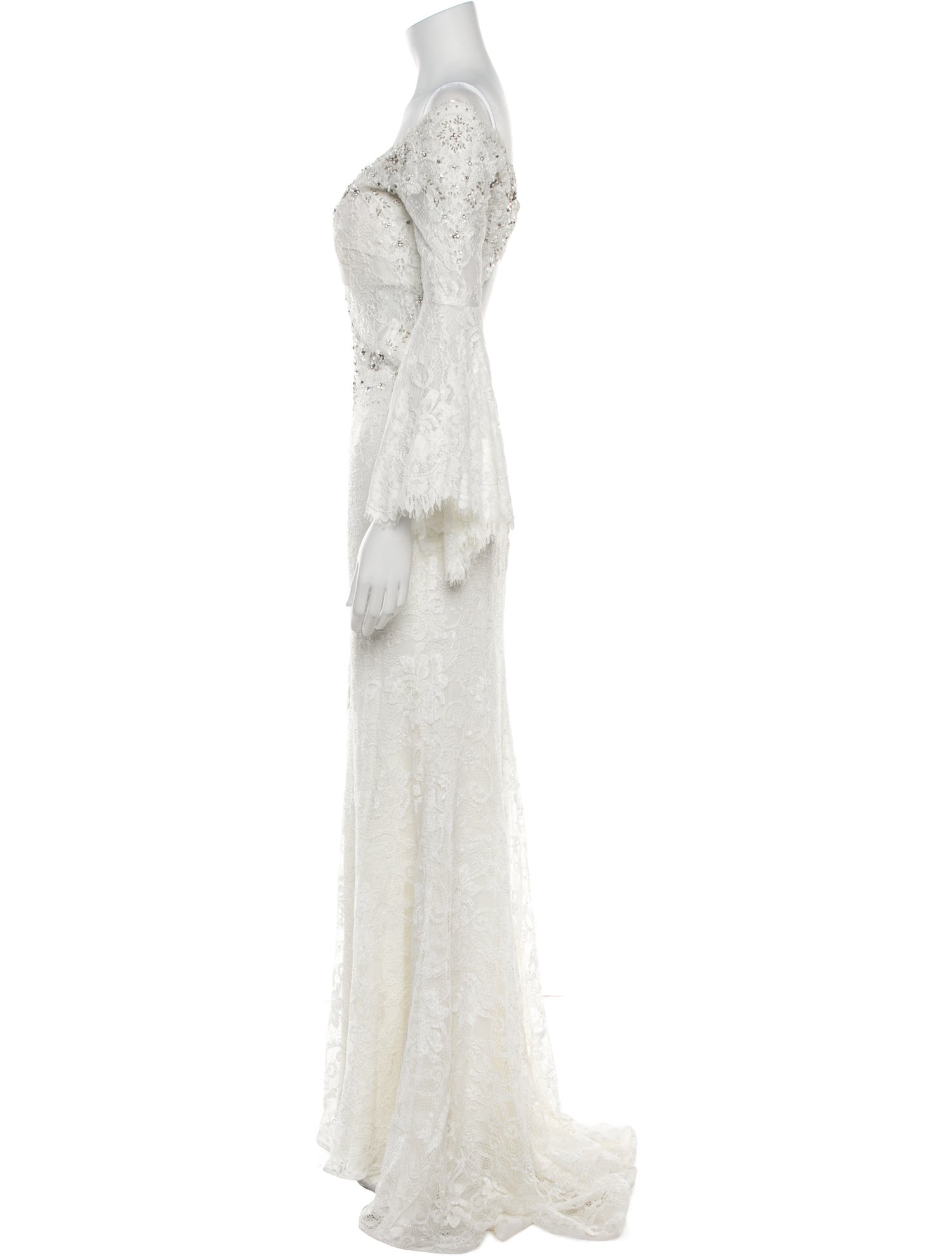 Morilee by Madeline Gardner Lace Pattern Long Dress