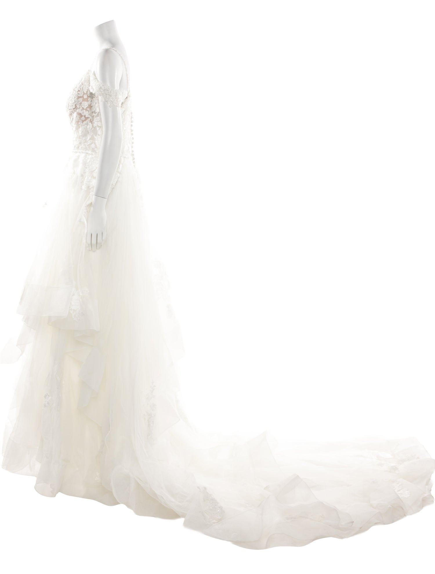 Morilee by Madeline Gardner Patterned Long Dress