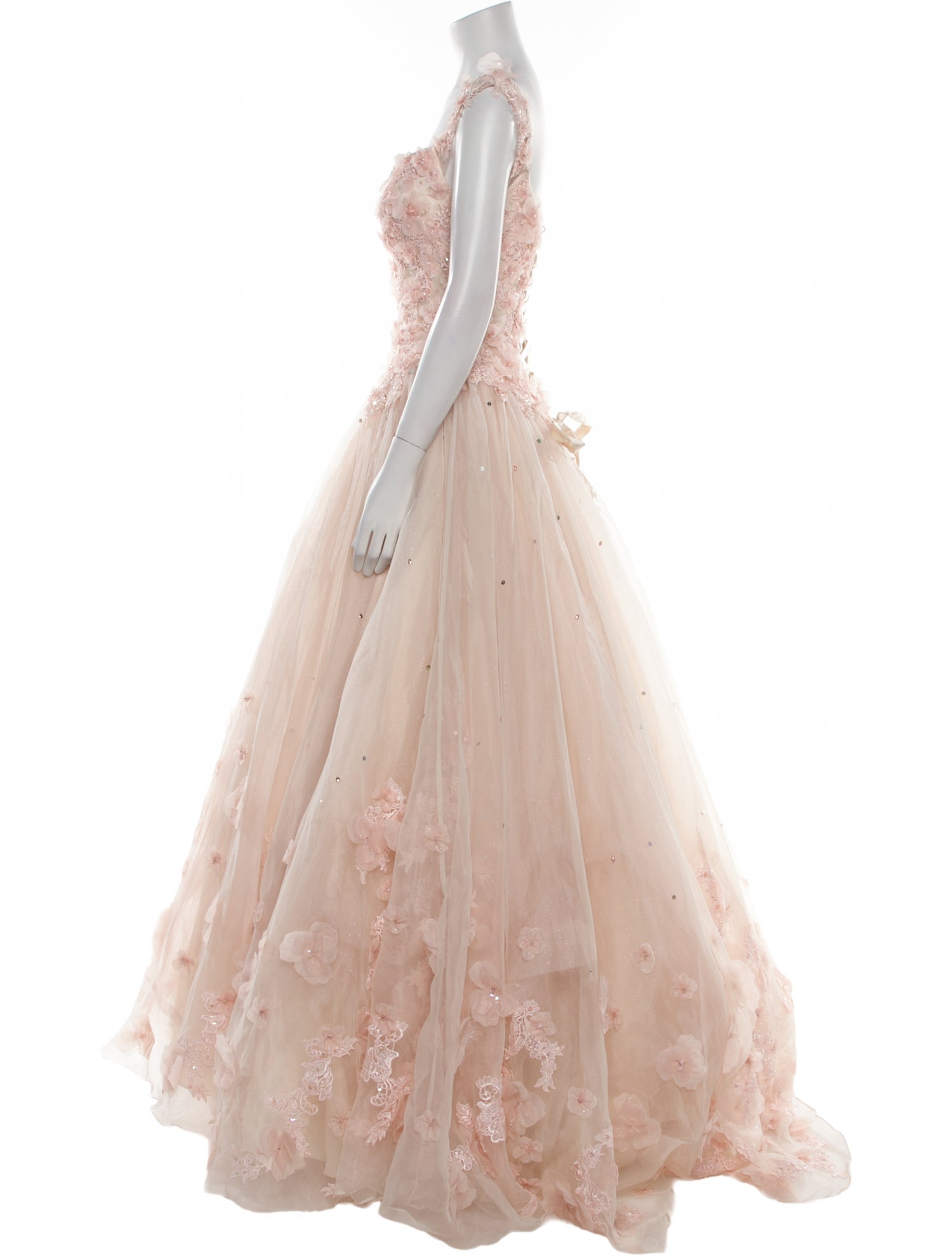 Morilee by Madeline Gardner Patterned Long Dress