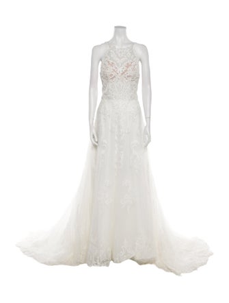 Morilee by Madeline Gardner Halterneck Long Dress