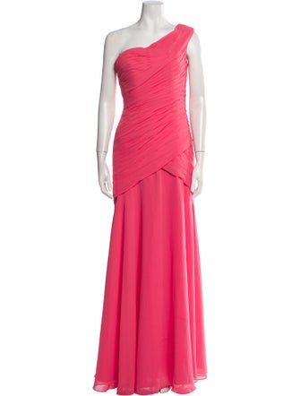 Morilee by Madeline Gardner One-Shoulder Long Dress