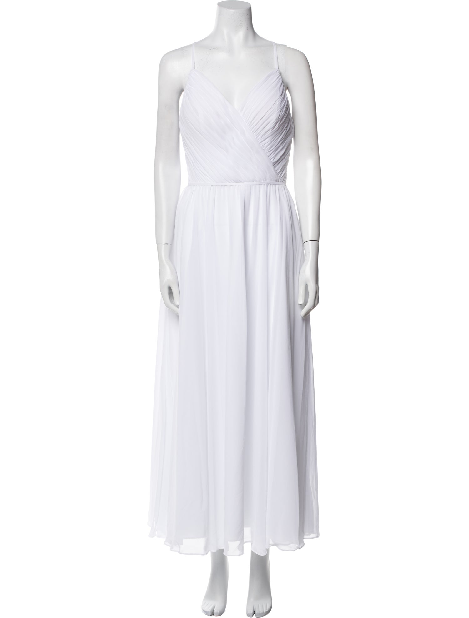 Morilee by Madeline Gardner V-Neck Long Dress