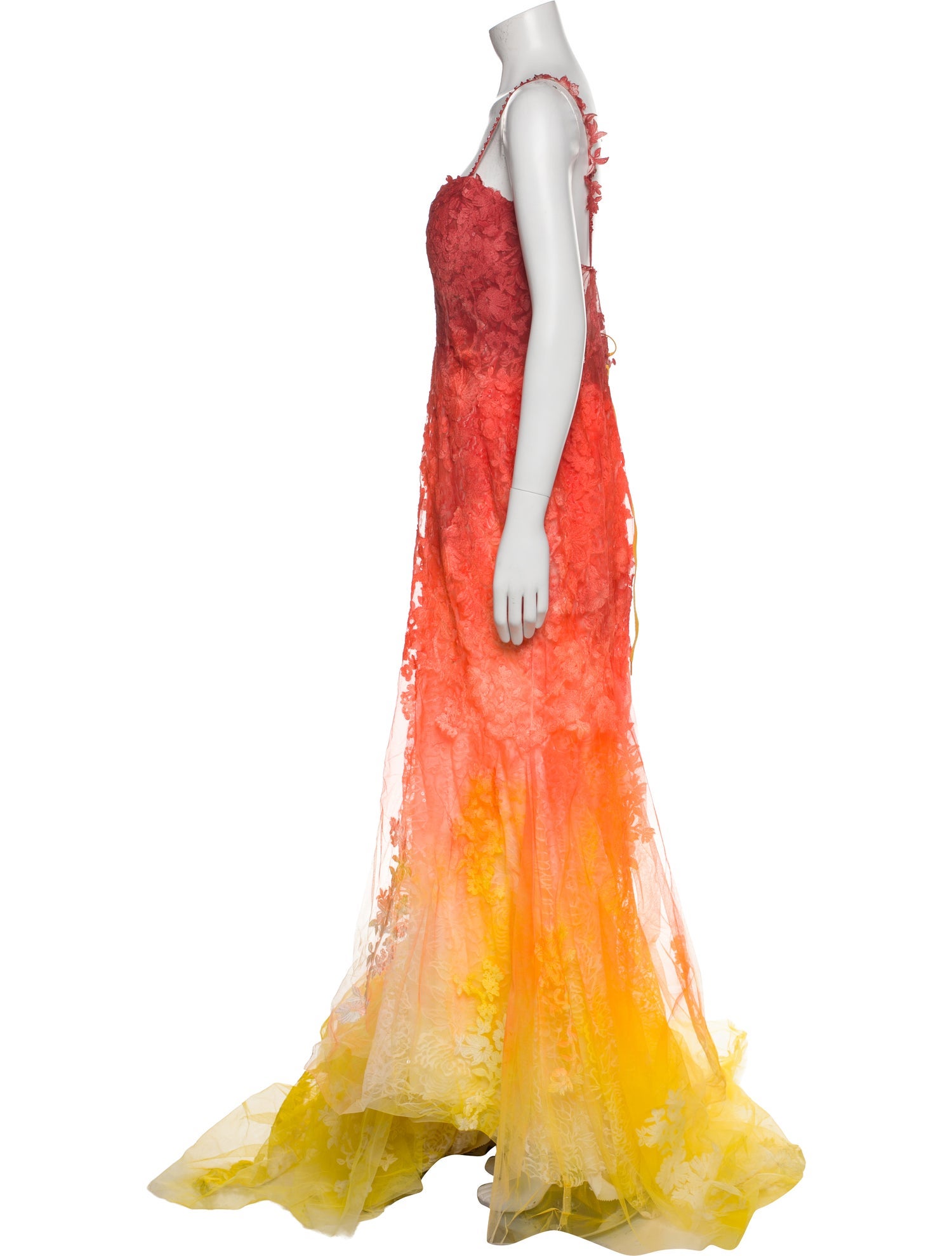 Morilee by Madeline Gardner Lace Pattern Long Dress