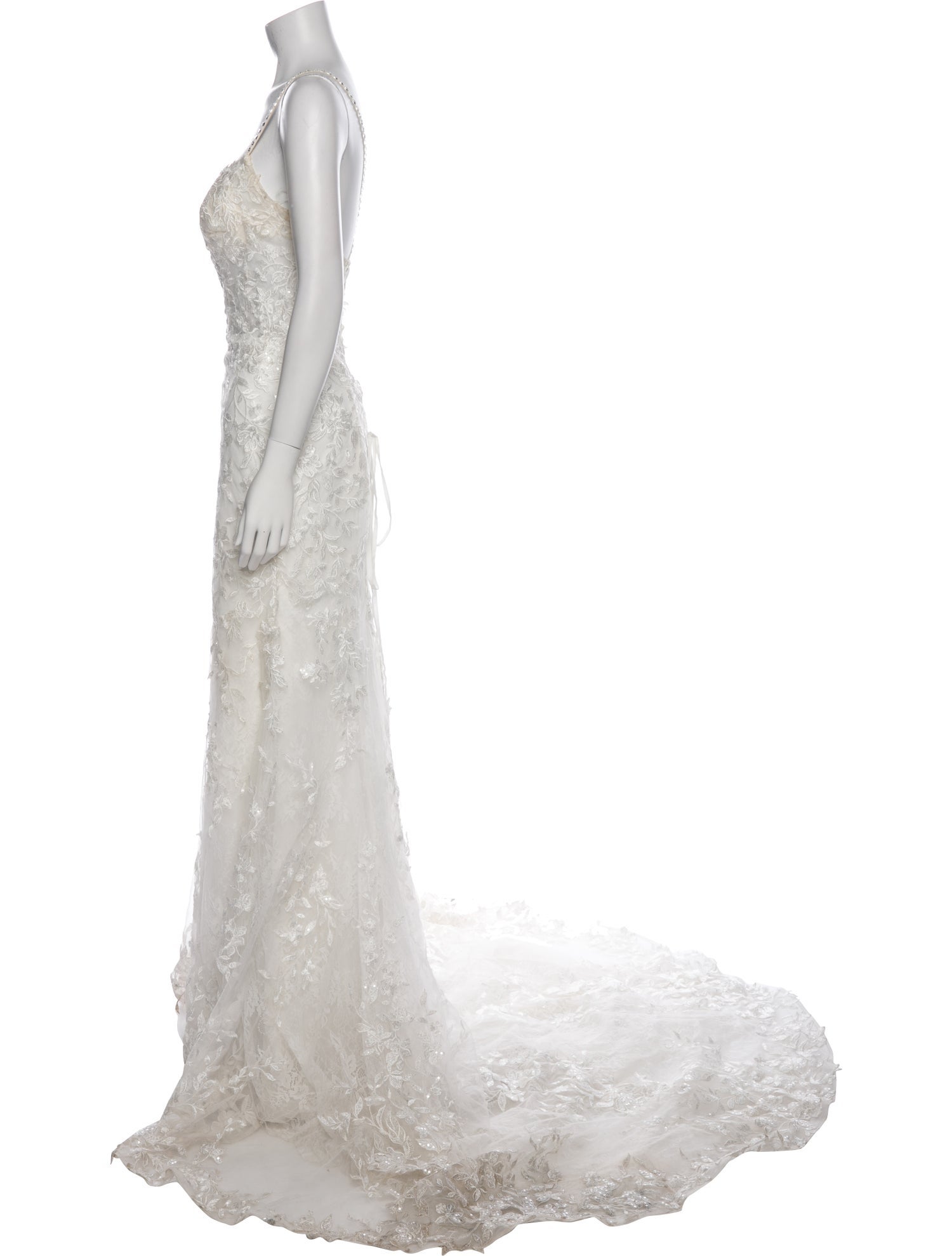 Morilee by Madeline Gardner Lace Pattern Long Dress