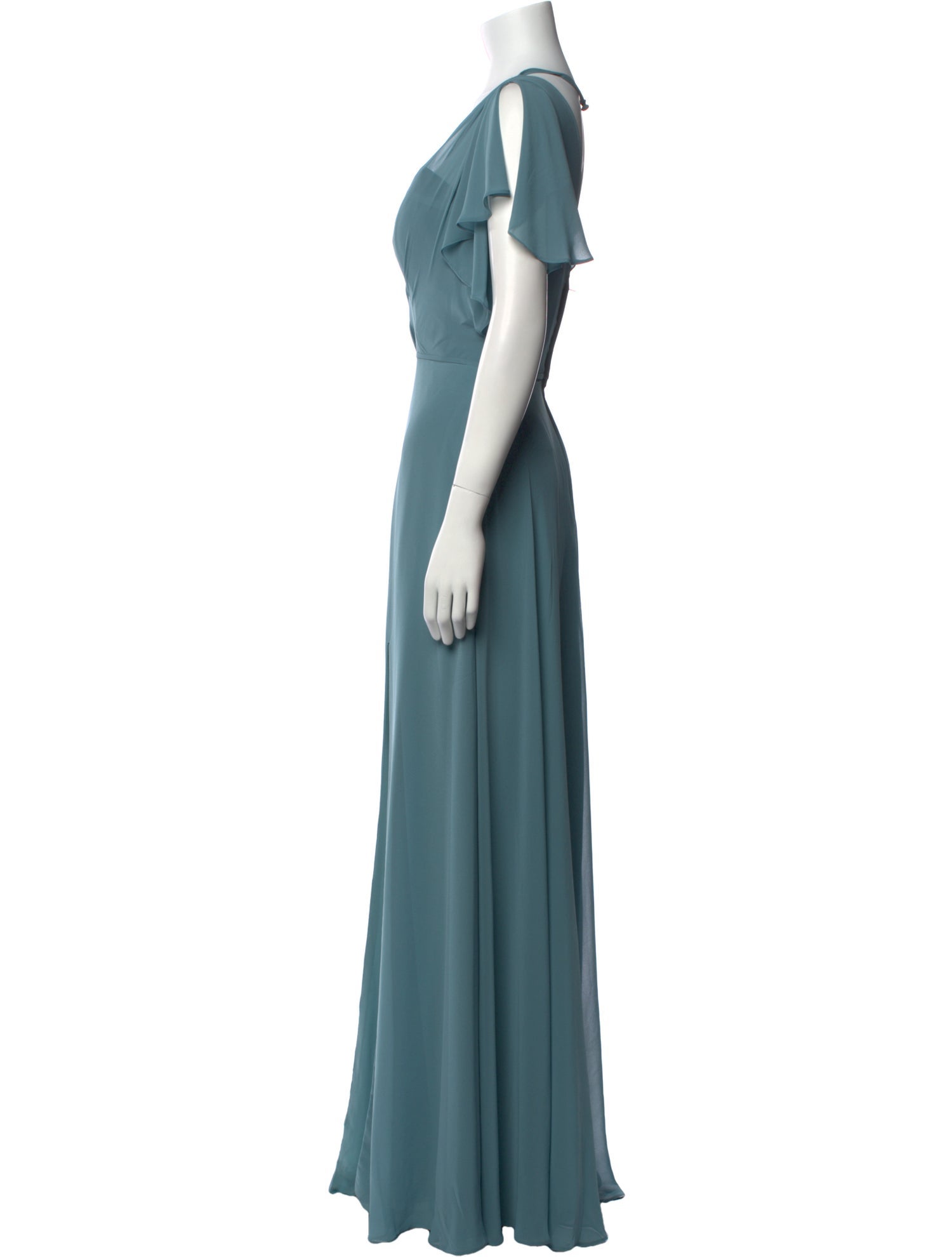 Morilee by Madeline Gardner Cowl Neck Long Dress w/ Tags