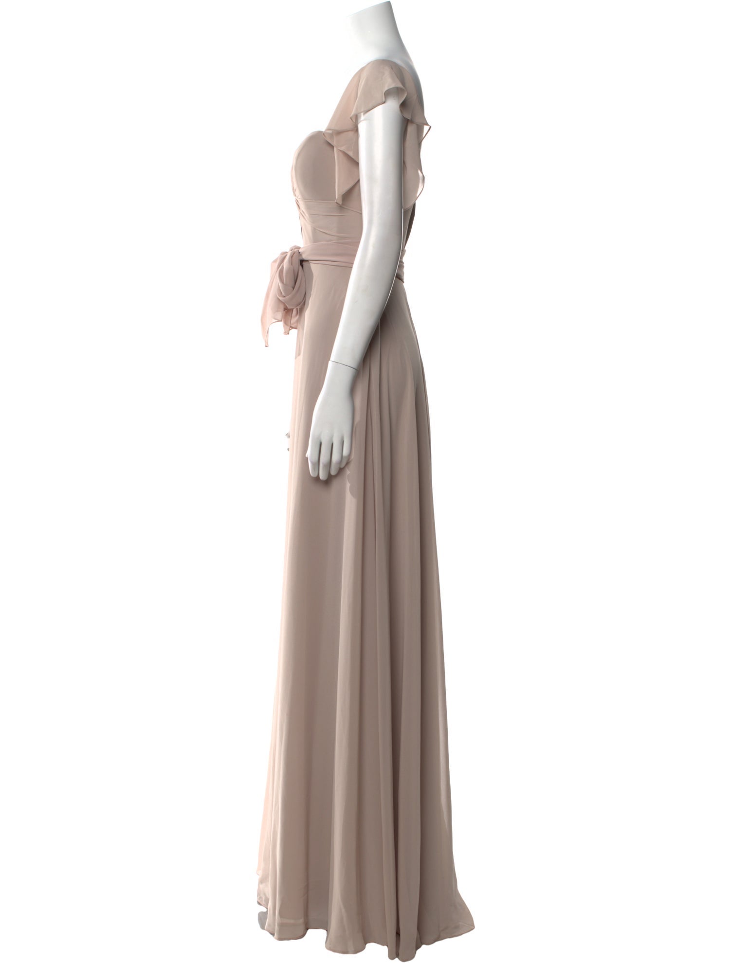 Morilee by Madeline Gardner Square Neckline Long Dress w/ Tags