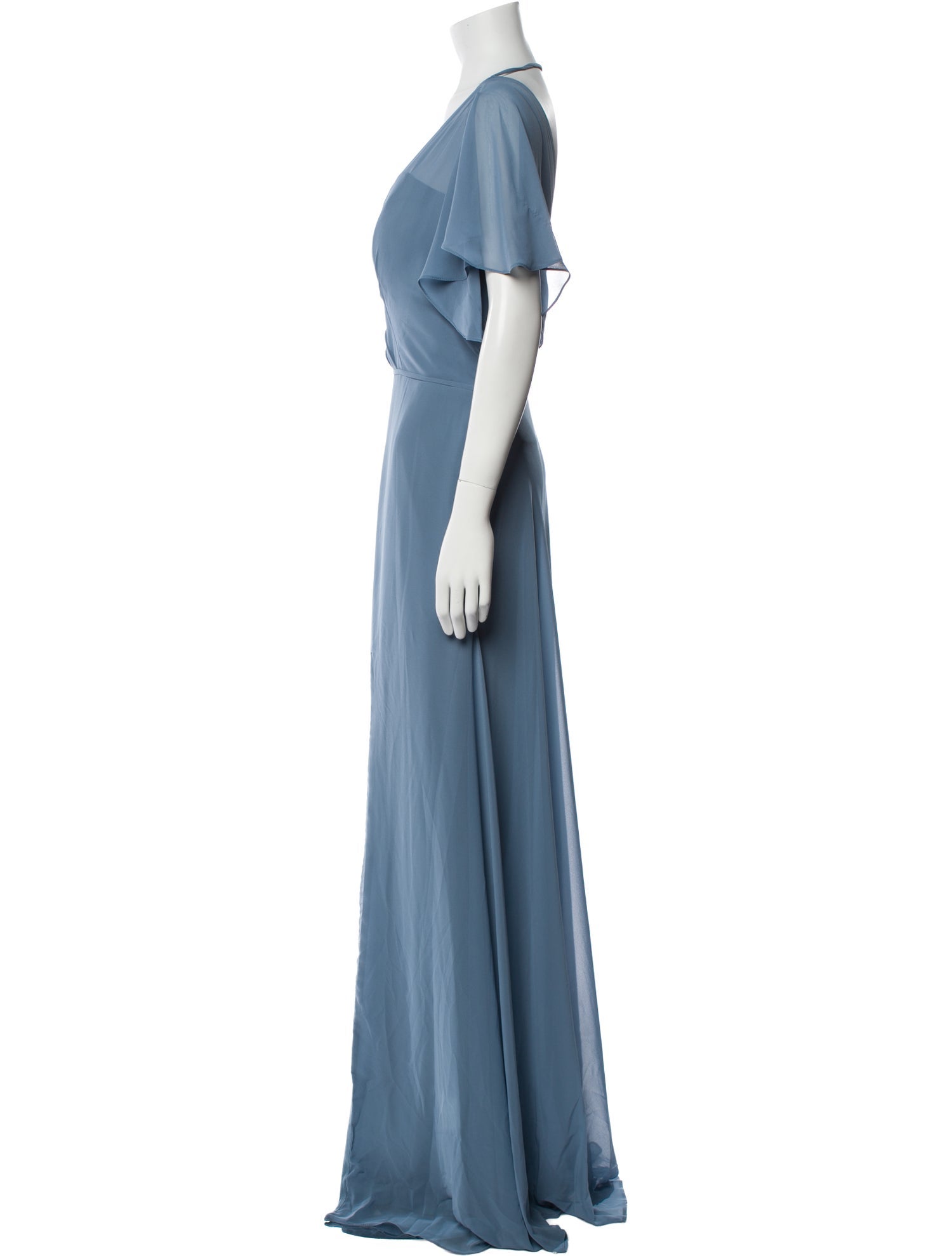 Morilee by Madeline Gardner V-Neck Long Dress w/ Tags