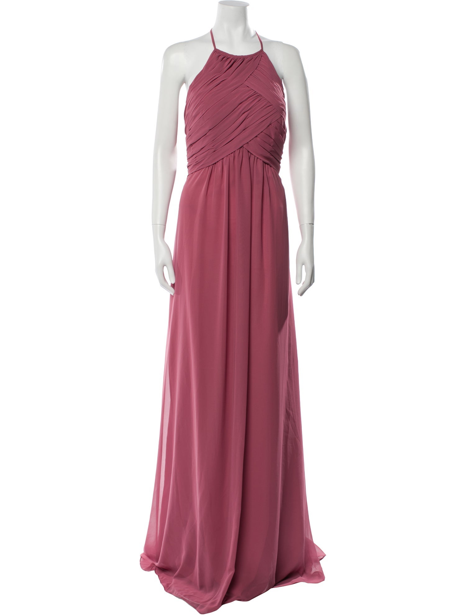 Morilee by Madeline Gardner Halterneck Long Dress w/ Tags