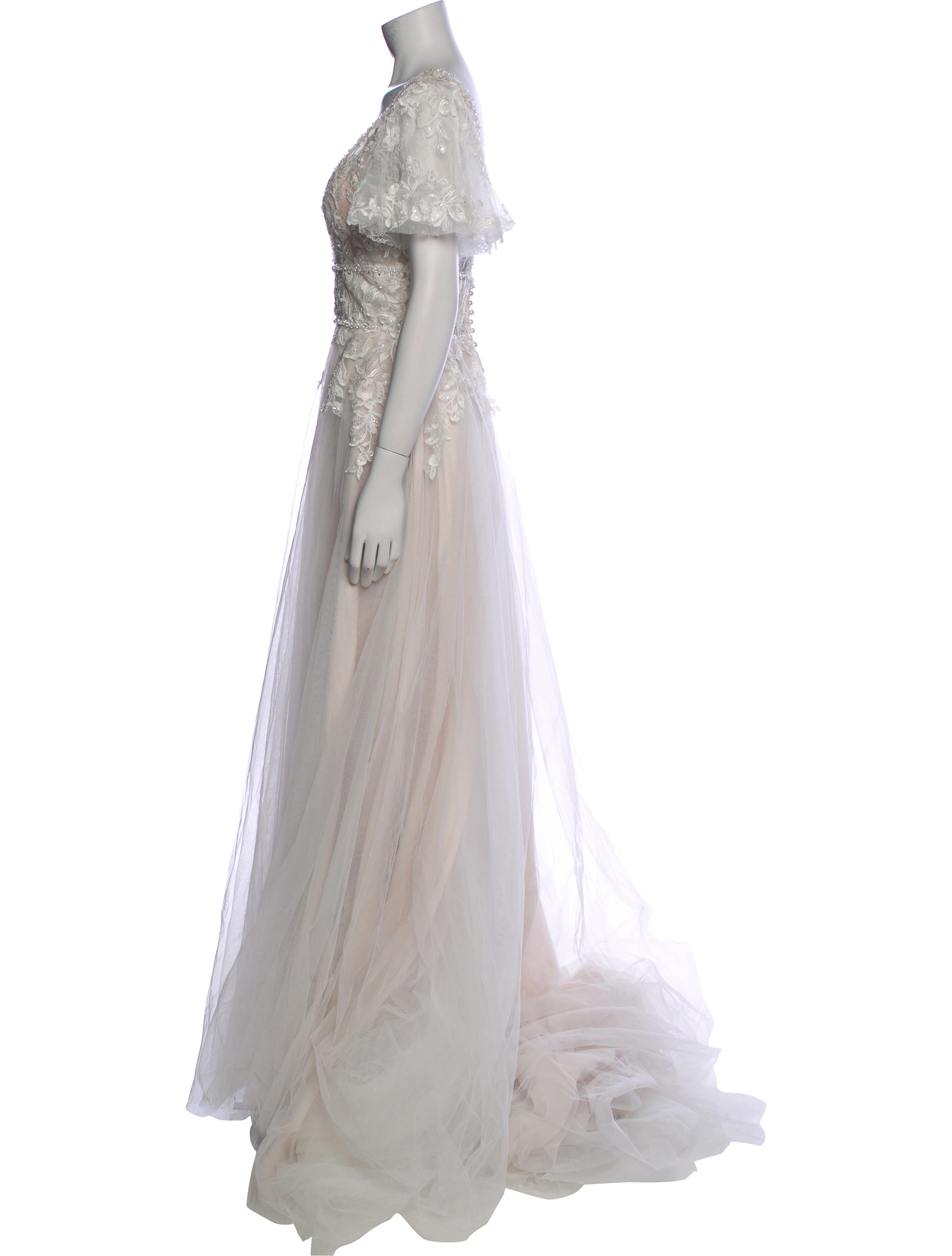 Morilee by Madeline Gardner V-Neck Long Dress