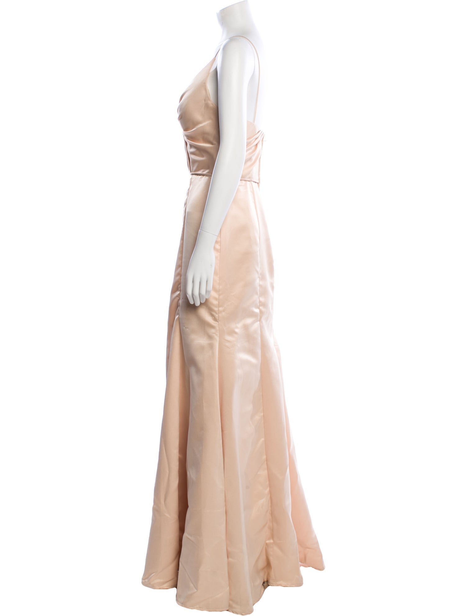 Morilee by Madeline Gardner V-Neck Long Dress