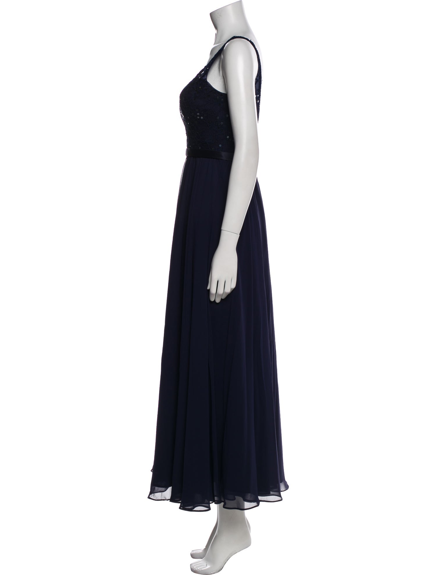 Morilee by Madeline Gardner V-Neck Long Dress
