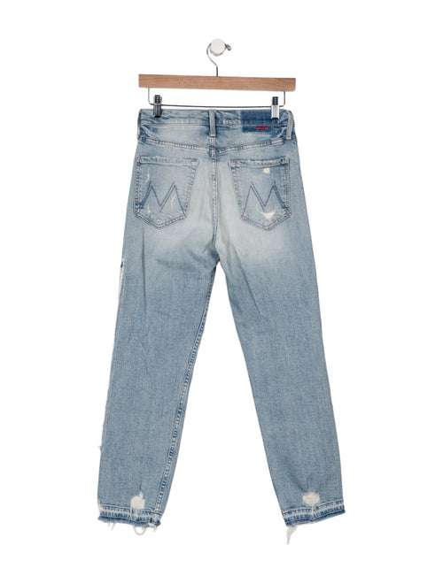 Mother x Carolyn Murphy High-Rise Straight Leg Jeans