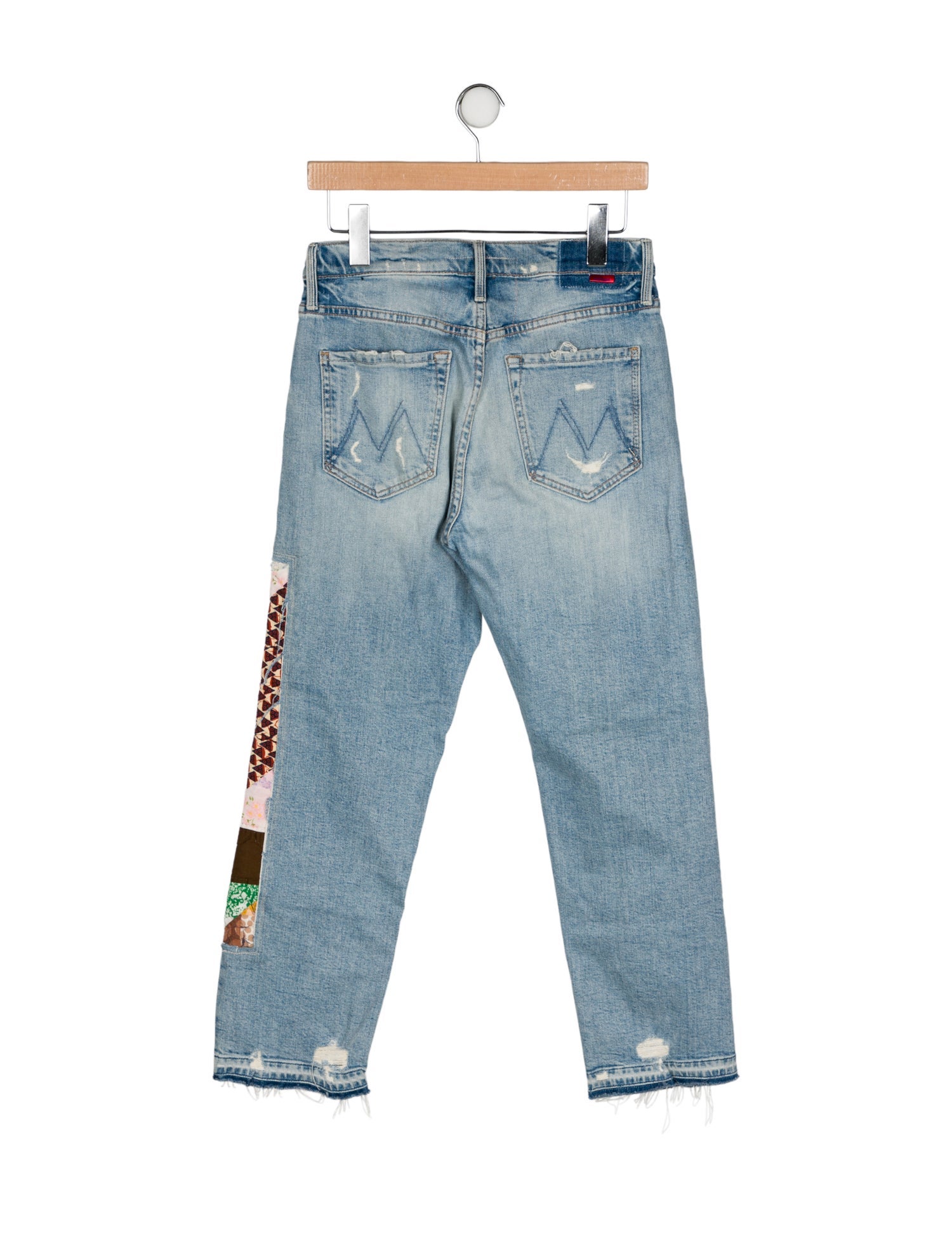 Mother x Carolyn Murphy Mid-Rise Straight Leg Jeans