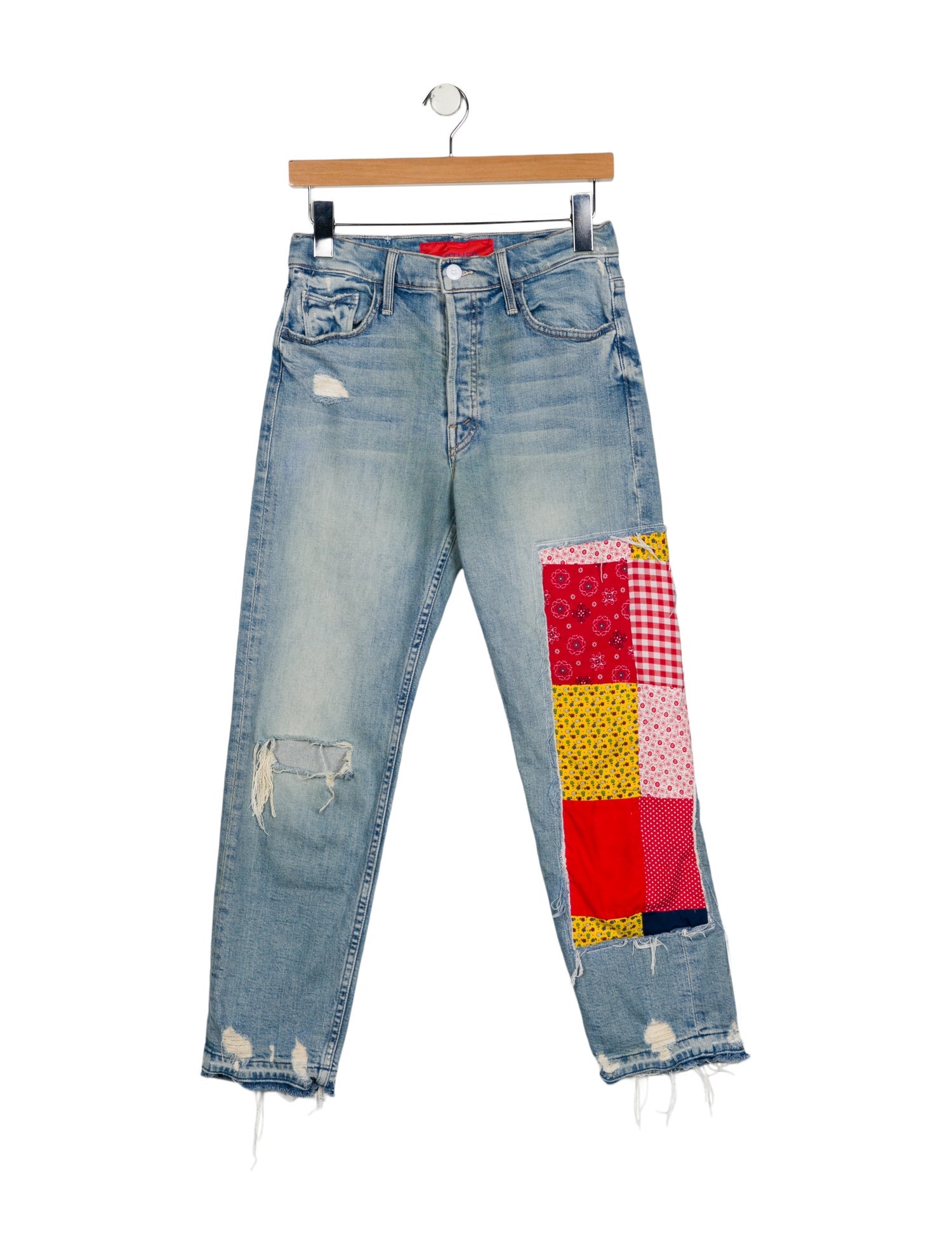 Mother x Carolyn Murphy Mid-Rise Skinny Leg Jeans