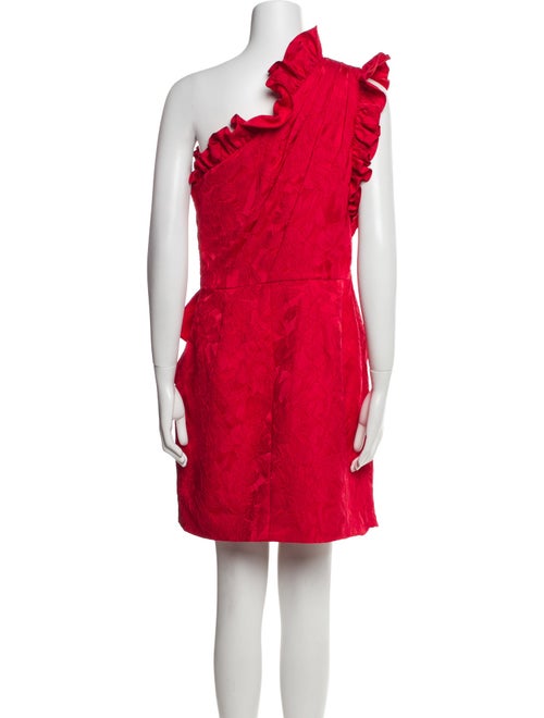 Monique Lhuillier x Goop One-Shoulder Mini Dress