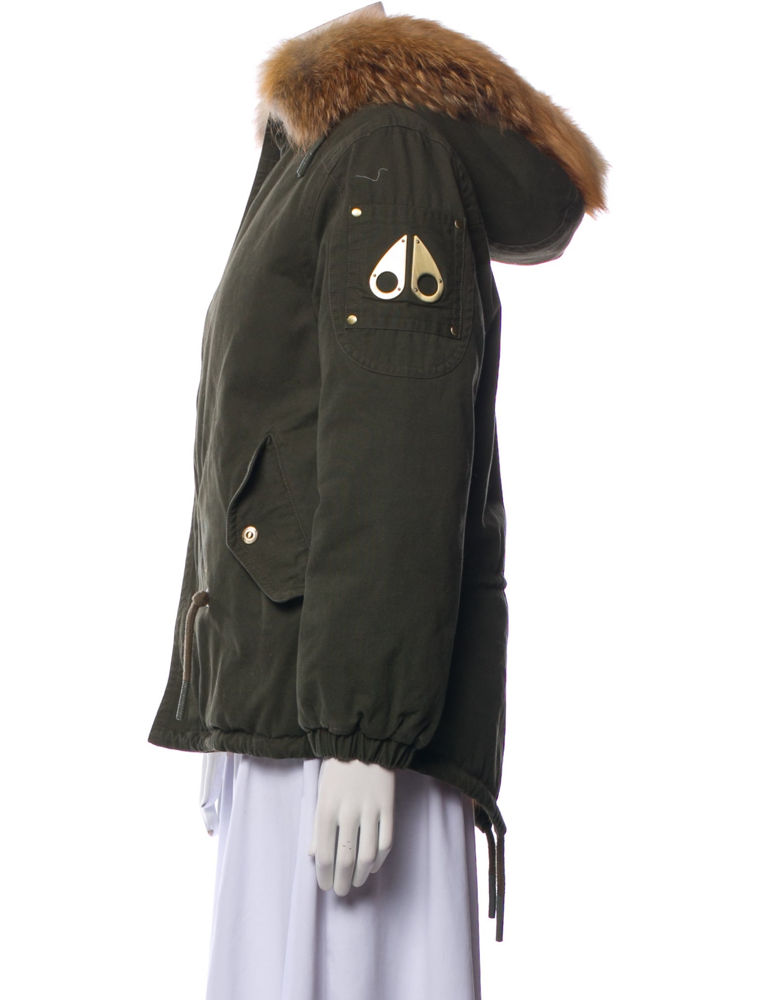 Moose Knuckles Faux Fur Coat