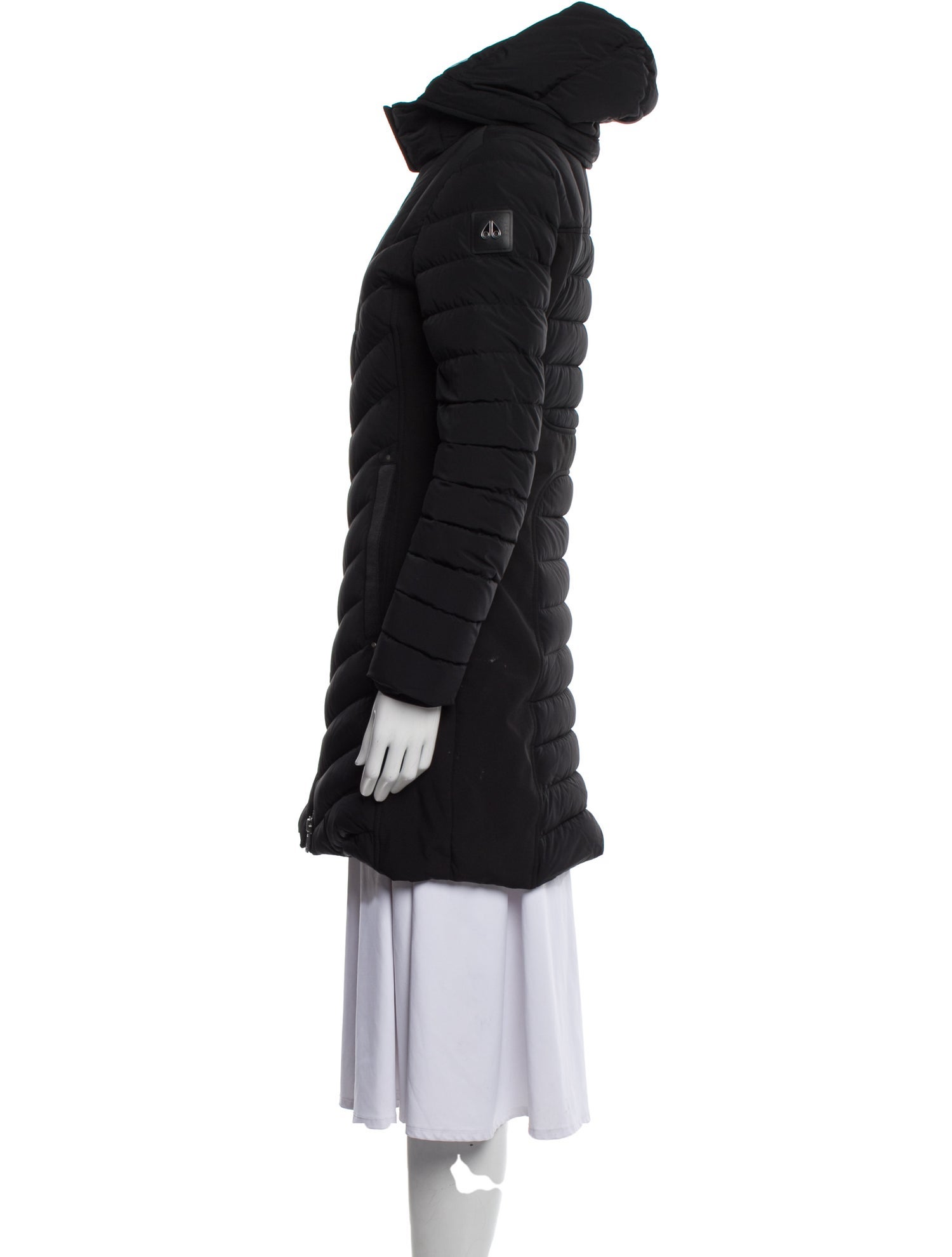 Moose Knuckles Nylon Down Coat