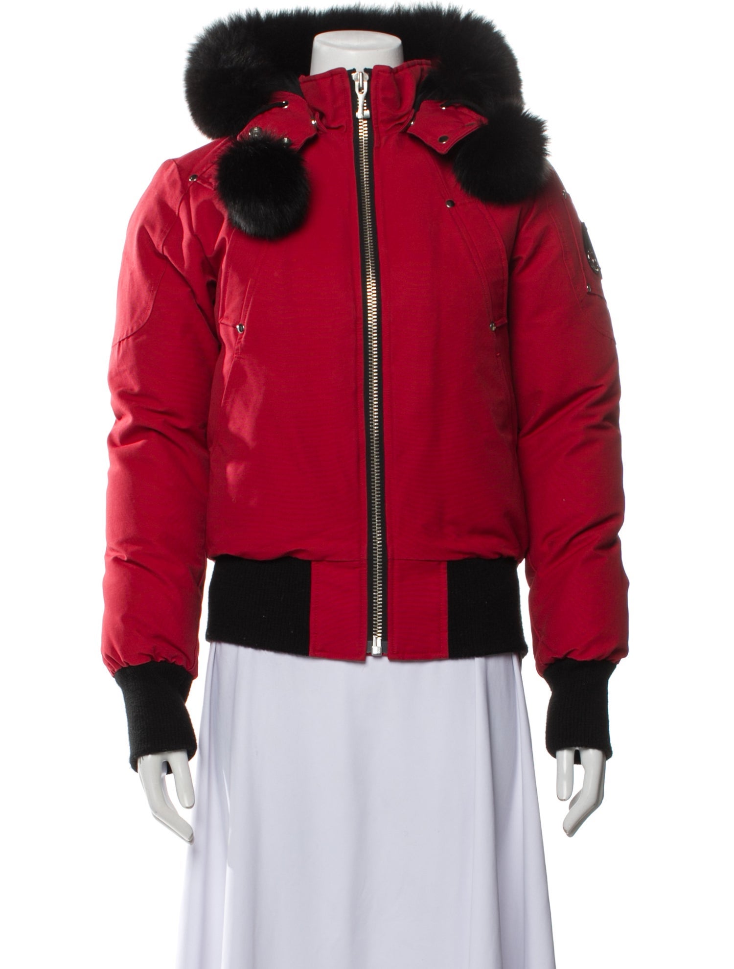 Moose Knuckles Printed Down Coat